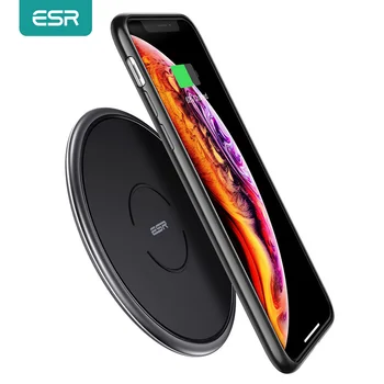 

ESR Fast Qi Wireless Charger 7.5W for iPhone 11 Pro Xs Max Xr X 8 10W Fast Charging Pad for Samsung Galaxy Note 20 S10 S9 Plus