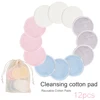 Reusable Bamboo Cotton Pads Washable Makeup Remover Pad Soft Face Skin Cleaner Facial Cleaning Beauty Tool With Bag 1