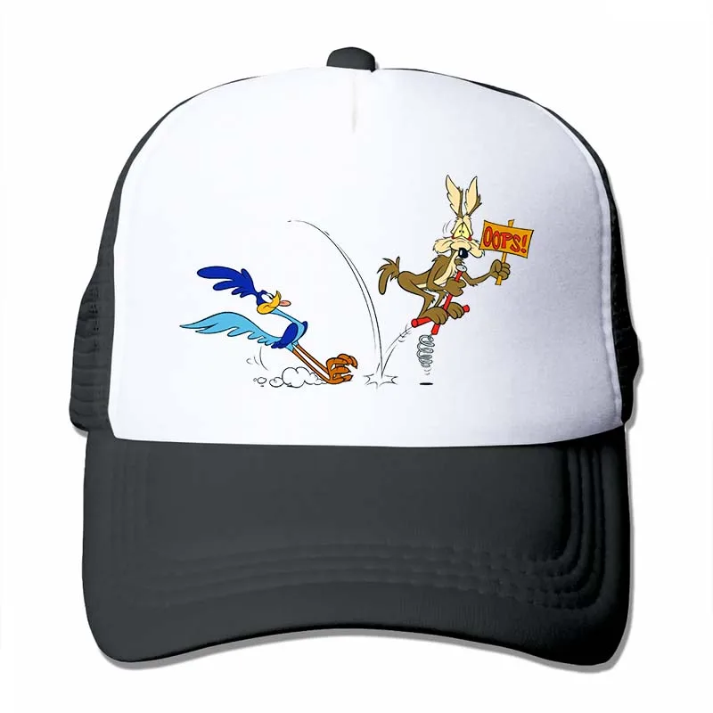 Wile e coyote and road runner acme продукты 7 бейсбольная кепка для мужчин и женщин Кепка для водителя грузовика модная Регулируемая Кепка - Цвет: 4-Black