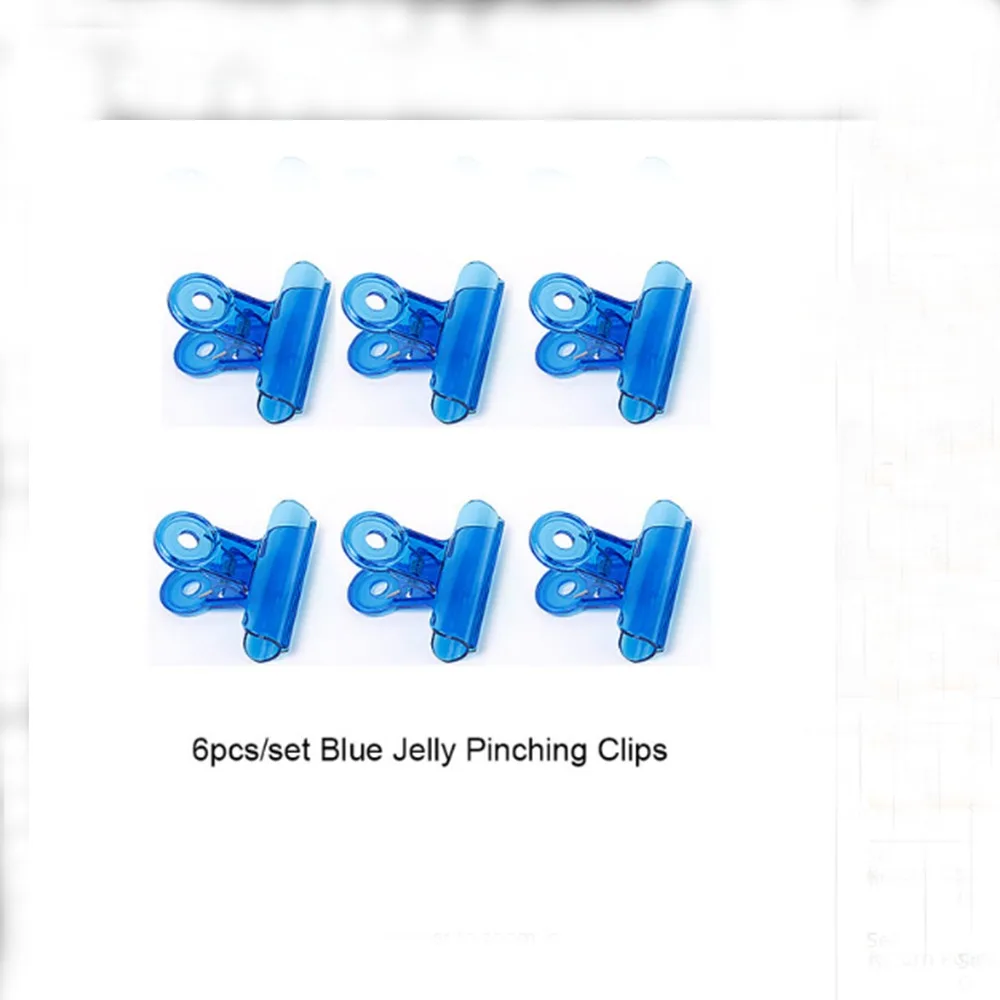 blue 6pcs 6 шт./компл. русская кривая C ногтей защемления зажимы мульти Функция арт отдельный инструмент для акриловых ногтей стол щипчики мульти Функция инструмент - Цвет: blue 6pcs