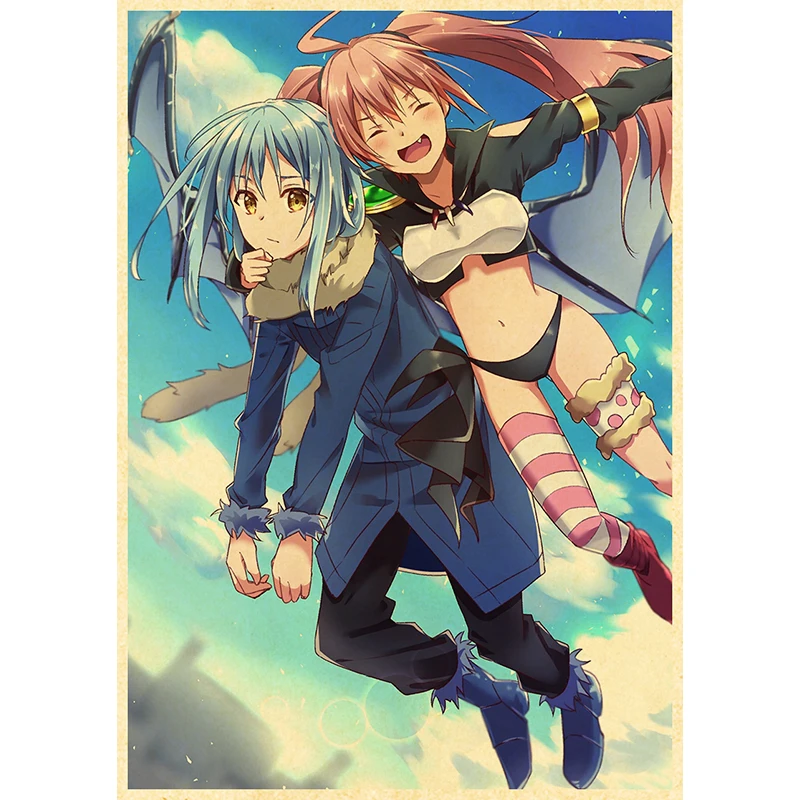  12 x 17 Tensei shitara Slime Datta Ken - That Time I Got  Reincarnated as a Slime Anime Poster: Posters & Prints