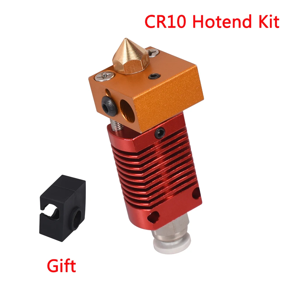 Комплект экструдера CR10 Hotend 1 75 мм 0 4 насадка MK8 экструдер J нагревательная головка