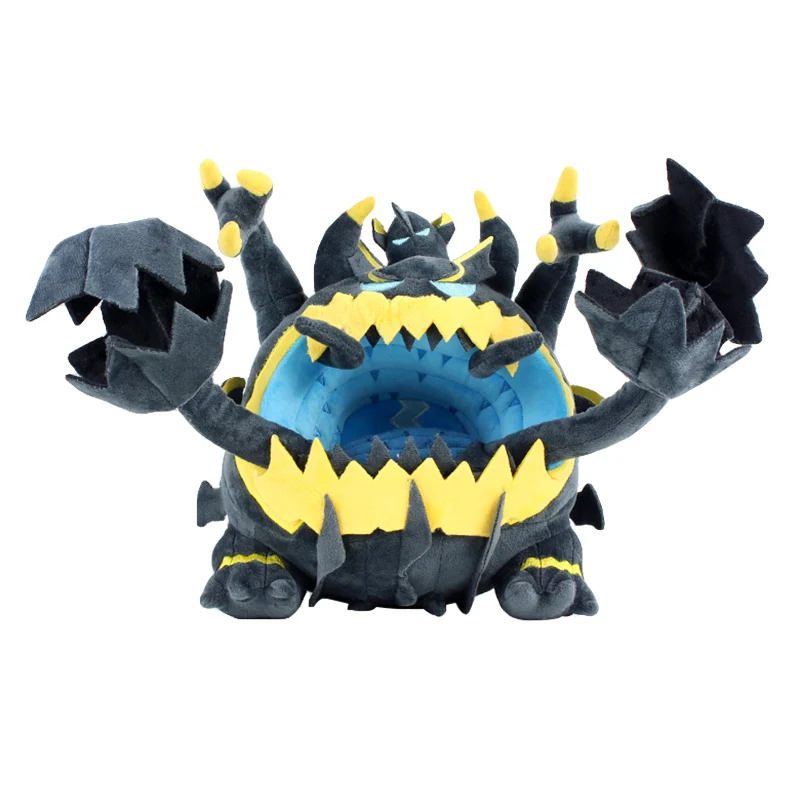 20-37 см аниме Tyranitar Gardevoir Pancham Buzzwole Sentret Guzzlord Volcanion Charizard Machamp плюшевые игрушки животные куклы Подарки - Цвет: 27cm Guzzlord