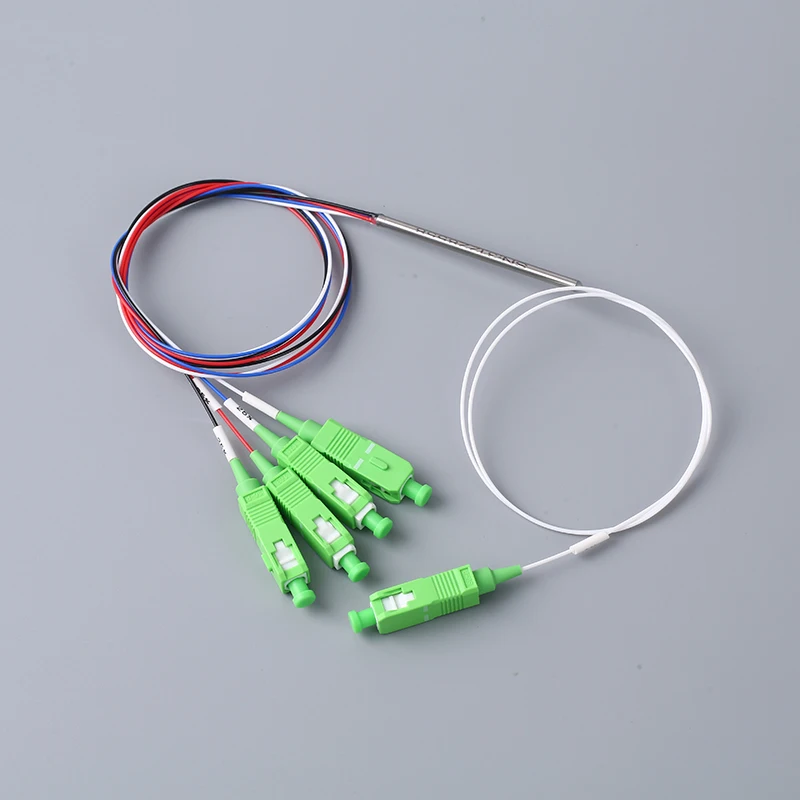 Baixo Excesso de Perda de Energia Uniforme Divisão Singlemode Árvore e Estrela Acopladores 1x4 Divisor de Fibra Óptica - Image 6