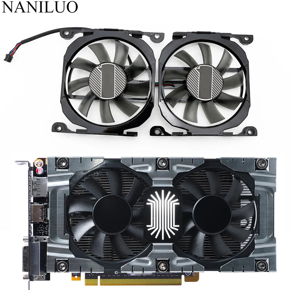 Вентилятор охлаждения для видеокарты L1968015PWM-4P 12 В 0 40 А CF-12815B GTX660 GTX760 INNO3D GEFORCE GTX 650TI