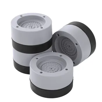 

4Pcs Rubber Leg Anti-Vibration Non-Slip Pads Refrigerator Chair Desk Feet Pads Mat Protector Washing Machine Shock Absorbing Pad