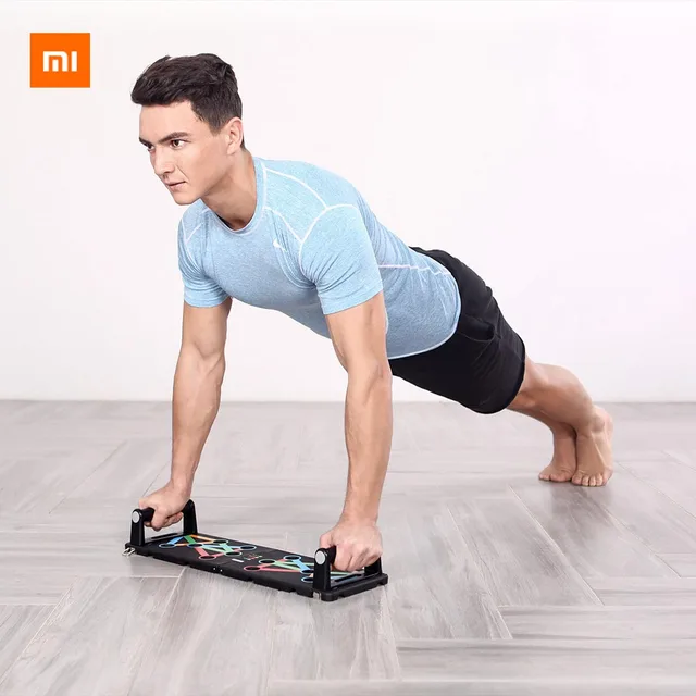 US $34.19 Xiaomi Push Up Rack Board Body Building Fitness Exercise Tools Men Women Comprehensive Push-up Stan