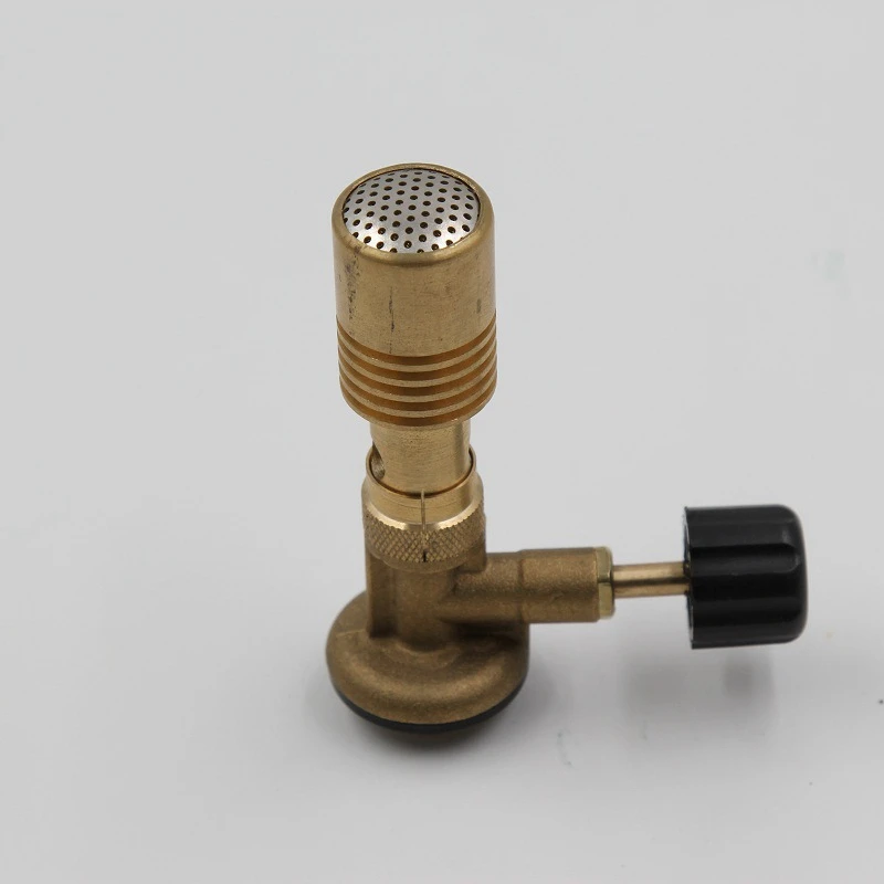 High Temperature Brass Gas Turbo Torch Propane Weld Plumbing Portable Bunsen Gas Heating Furnace