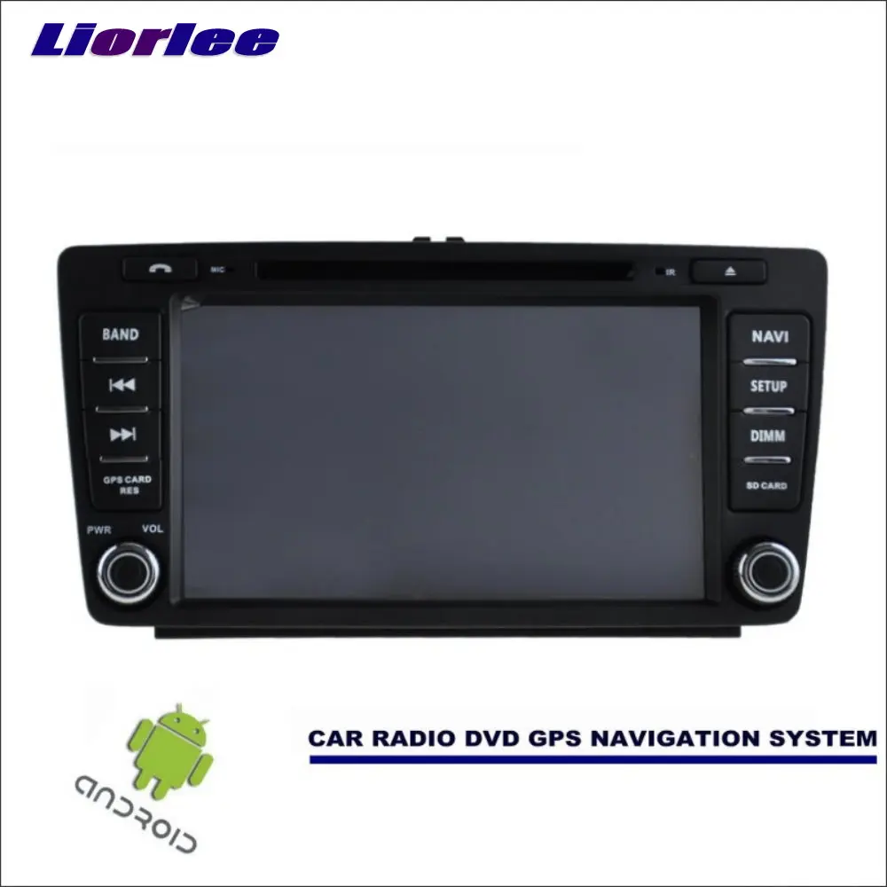 

Liorlee Car Android Navigation System For Skoda Octavia MK2/Laura Radio Stereo CD DVD Player GPS Navi BT HD Screen Multimedia