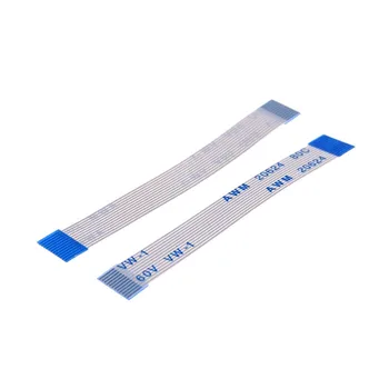 

10pcs 0.5 mm 12 pin 250mm length Flexible Flat Ribbon Cable FPC FFC Connect Cable reverse / different ends for ZIF connector