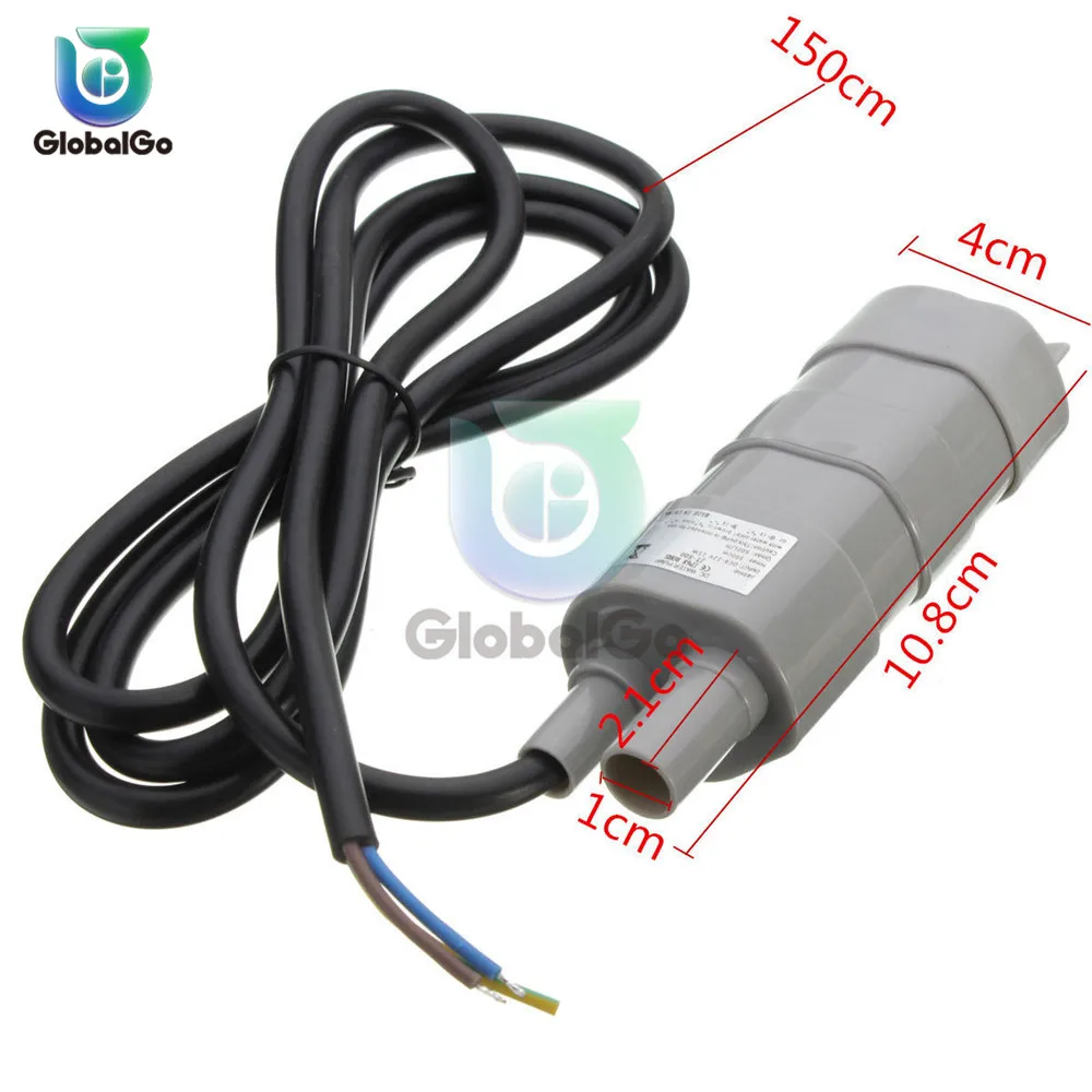 aquario banho jardim bombas de lavagem 12v 600l h 5m 02