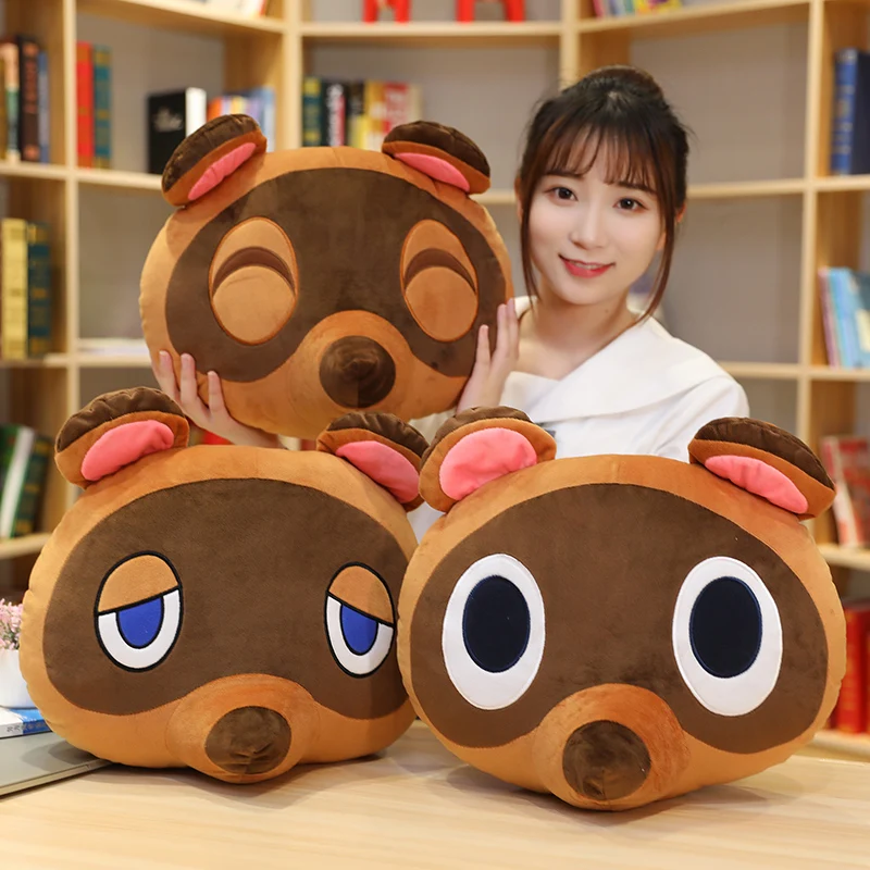 3 Style Animal Crossing Plush Pillow Doubutsu No Mori Cofa Cushion Tom Nook Foxes Stuffed Doll Gifts  Birthday Day фигурка amiibo том нук animal crossing для nintendo