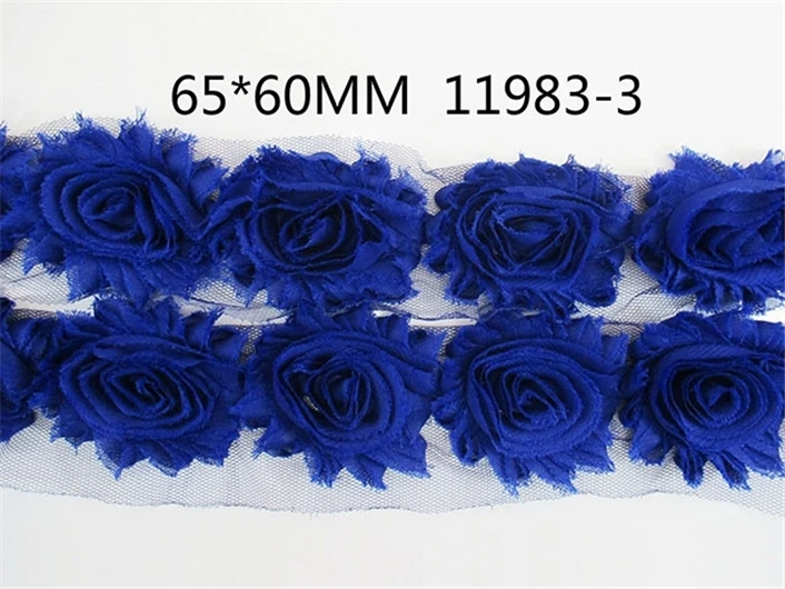 David accessories 5 двор пышный, с неровными краями цветочная ткань для поделки своими руками повязка на голову швейная бант для малышей украшения, 5Yc6389 - Color: 1011983003
