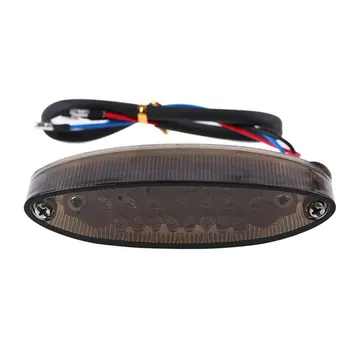 

2018 Universal Motorcycle LED Tail Light Brake Indicator Lamp Motorbike Rear Lamp Modified Accessories Decorative Light Hot