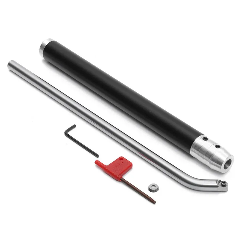 

Wood Turning Tool with Aluminum Alloy Handle and Carbide Insert Cutter Round Shank Woodworking Tool 6 Types High Quality