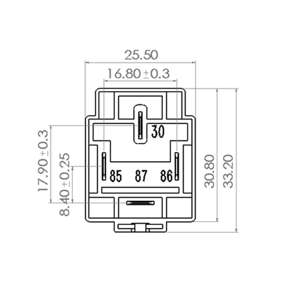 5pcs 24v 30a 4 Pin Spst Relay Headlight Horn Trunk Circuit Wiring Relay Kit  - Switches & Relays - AliExpress