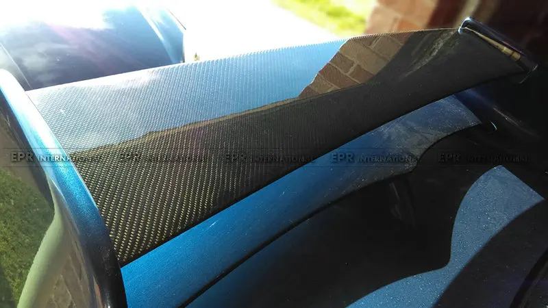 Автомобильный Стайлинг для Mitsubishi Evolution EVO 5 6 углеродное волокно OEM задний спойлер