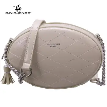 

DAVID JONES women messenger bags faux leather female shoulder bags small lady handbag brand crossbody bag drop shipping