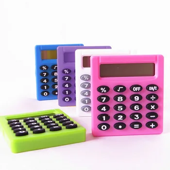 

Candy Color Calculating Student Mini Electronic Calculator Office Supplies Digits Display Calculator