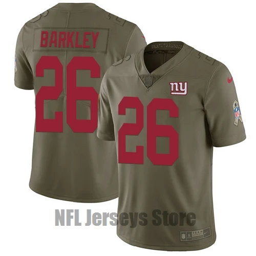 MEN Нью-Йорк мужская футболка Saquon Barkley Giants - Цвет: MEN