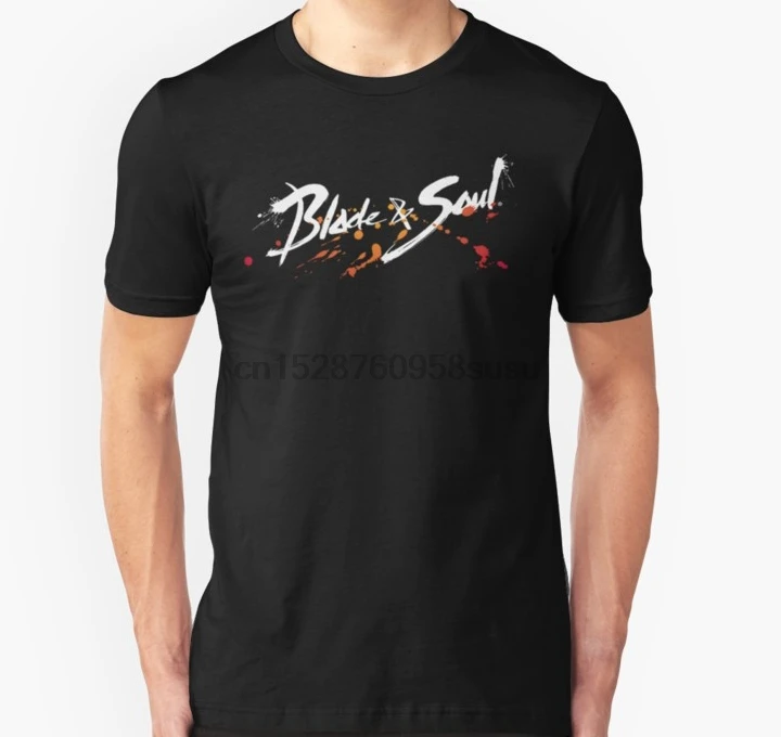 Мужская футболка Blade and Soul белая унисекс с принтом Футболки | одежда