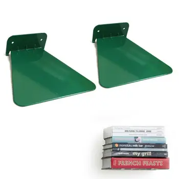 

Nordic Metal Floating Bookshelf Stackable Wall Shelf Home Decor Kids Room Living Bed Room Hanging Display Organizer Accessories
