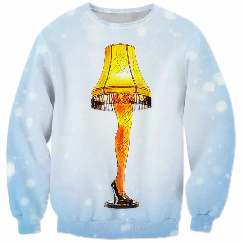 

2021 Autumn 3D printing cute ladies sweatshirt simple design casual pullover fashion top