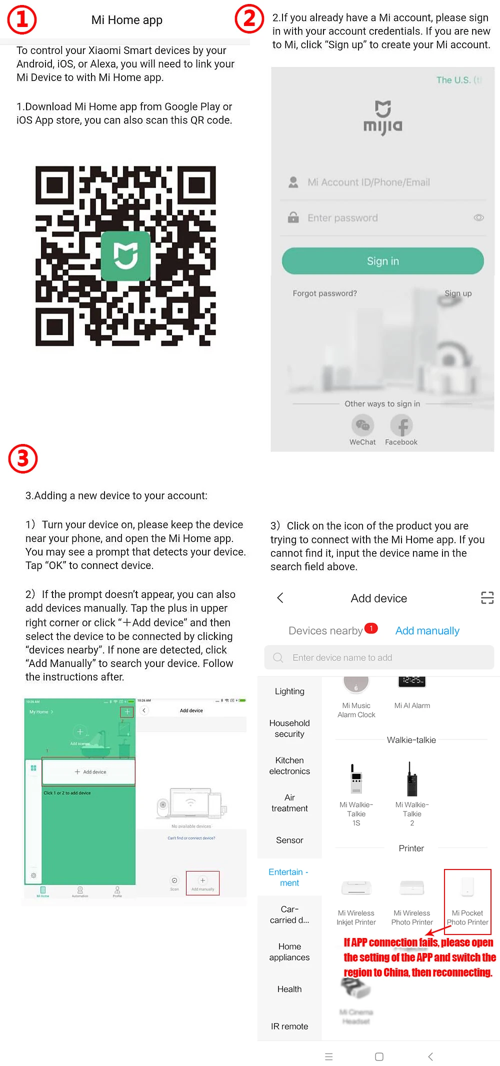 Xiaomi mi AR принтер 300 точек/дюйм портативный фото mi ni DIY поделиться Bluetooth AR Видео Печать 500 мАч Карманный принтер с mi jia app