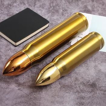 

Creative Bullet Vacuum Flask 500ml termos Stainless Steel tea coffee mug gold thermos bottle Insulation Cup hydro flask Drinkwar