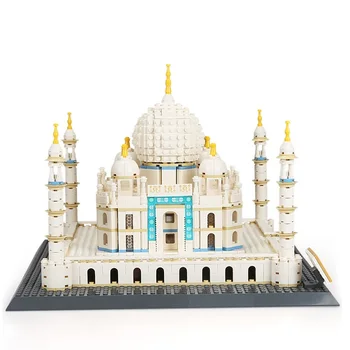 

1505 PCS Taj Mahal Building Blocks World Great Famous Large Architecture Figures Kit Miniature Model Bricks Toys for Kids Gift