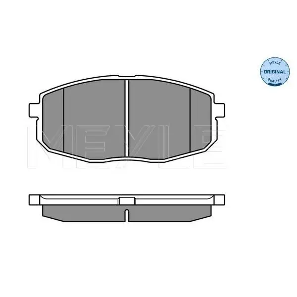 Колодки торм.перед. Hyundai I30 1.6i 07 MEYLE 025 239 6617/W