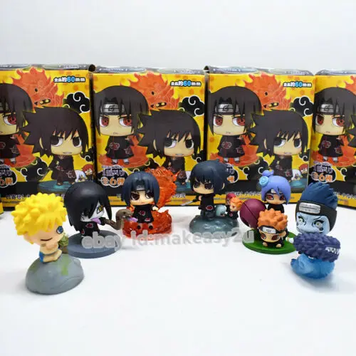 

Anime Naruto Shippuden Petit Chara Land 6pcs Set Figure 2.4" Toy New in Box