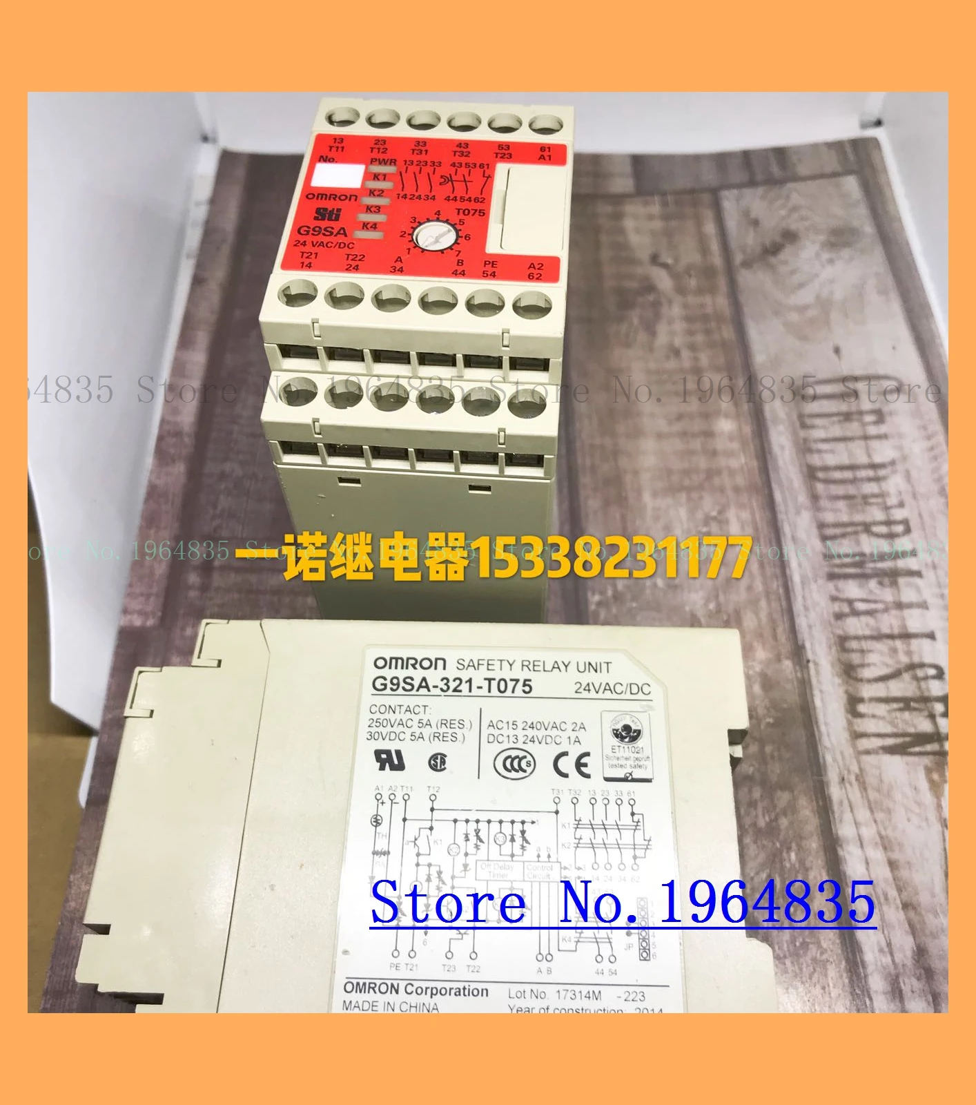 

G9SA-321-T075 G9SA-501-24VAC/DC