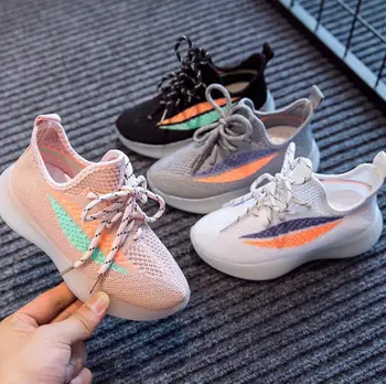 

2020 New Autumn Children Sports Shoes For Boys Sneakers Girls Running Shoes Child Trainers Casual Breathable Mesh Kids shoes