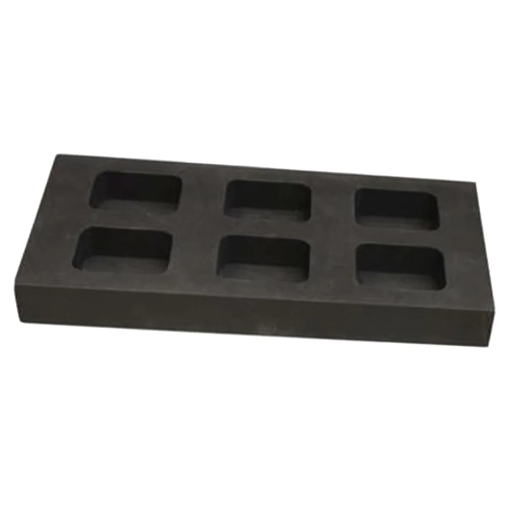 High Purity Gold Graphite Ingot Bar Combo Mold Melting Casting Refining Scrap