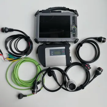 

Used IX104 I7 CPU 4G RAM Touch Screen + 480GB MIni SSD with software installed well + MB Star C4 SD C4 Full set Ready to Work