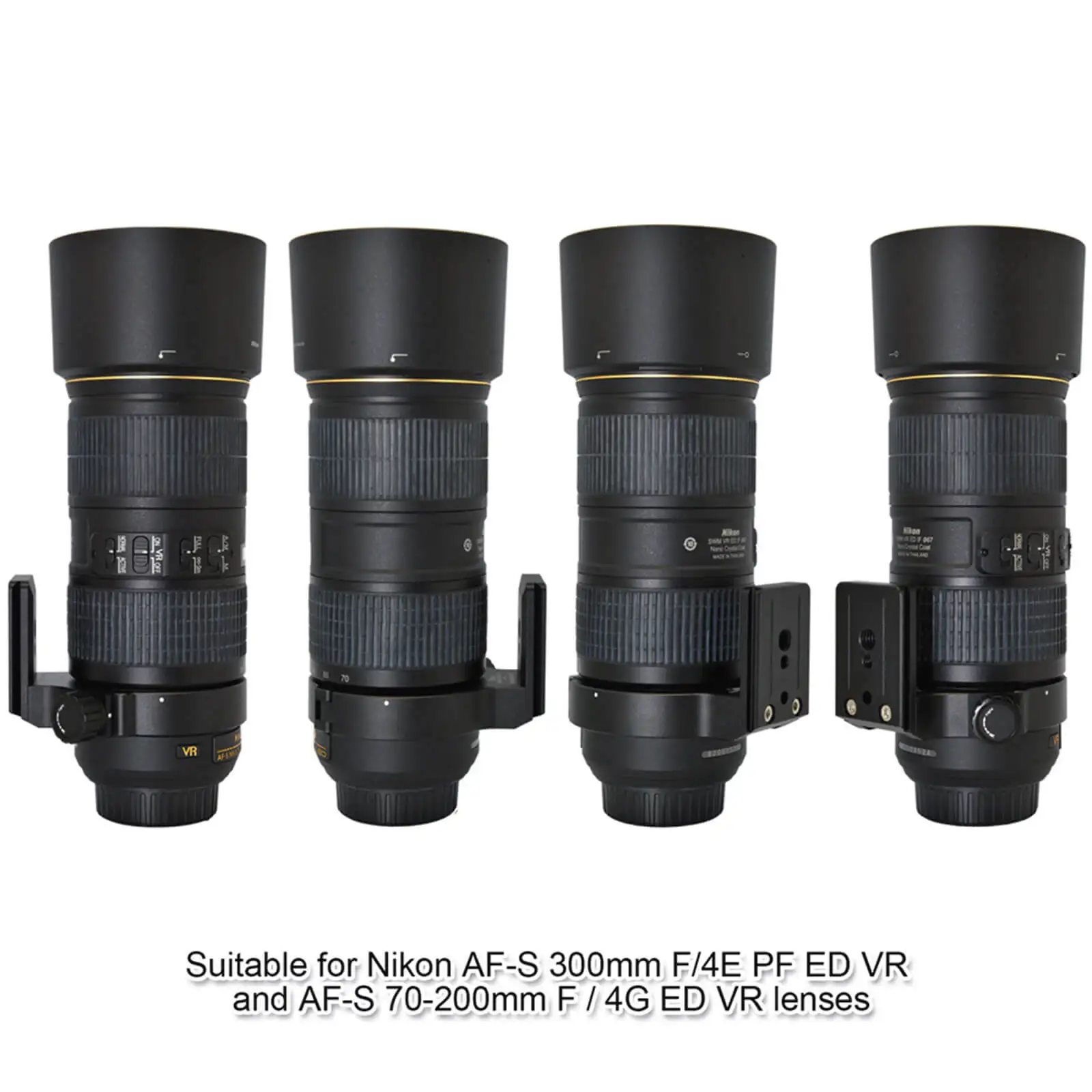Lens Collar Support Tripod Mount Ring RT-1 for Nikon AF-S 300mm f/4E PF ED VR and Nikon AF-S NIKKOR 70-200mm f/4G ED VR Lens