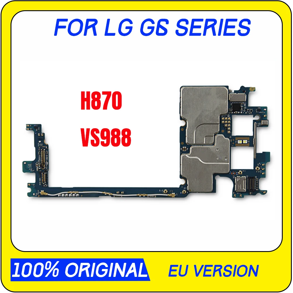 Основная материнская плата (разблокированная) для LG G6 H870 VS988 с полными ЧИПАМИ до