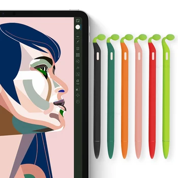 

bean sprouts silicone pencil2 case for apple pencil 2 case for iphone pencil 2nd generation cartoon protective sleeve caso cover