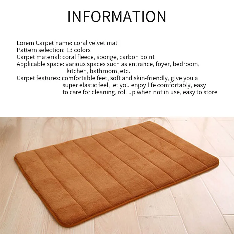 40*60 см коврик для ванной, коврик для ванной комнаты, водопоглощающий ковер, лохматый коврик из пены с эффектом памяти для ванной, коврик для кухни, спальни, коврики для ванной