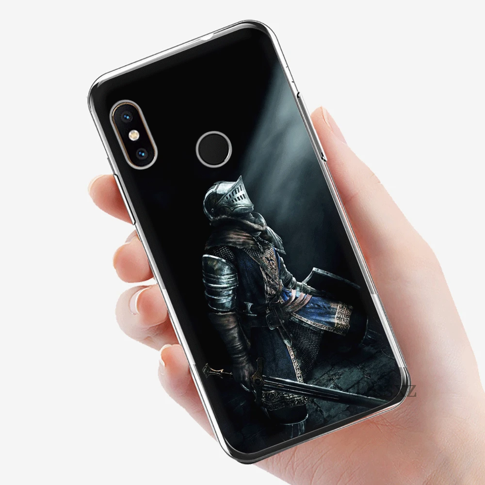Мобильный чехол для телефона из ТПУ для Xiaomi Redmi Note 4 4X5 5A 6 7 8 Pro крышка Dark Souls - Цвет: 5