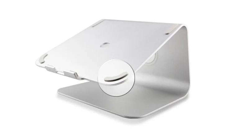 Подставка для ноутбука MacBook, Алюминиевая Подставка для ноутбука, увеличивающая основание, эргономичный охлаждающий держатель для ноутбука MacBook Air Pro 11-17 дюймов