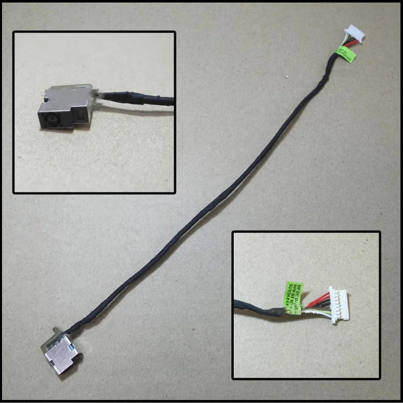 

New Laptop DC Power Jack Cable For HP 15-CS0037TX 15-CS2010TX TPN-Q208 Charging Port Connector Cord