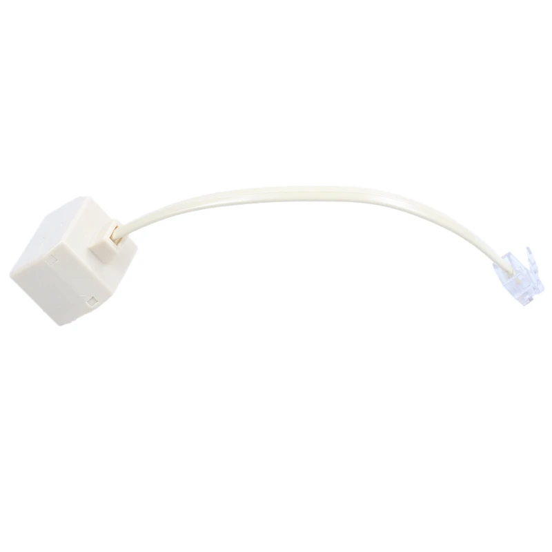 RJ 11 6P 4 C коннектор 2 x jack port M / F сплиттер телефонный адаптер кабель