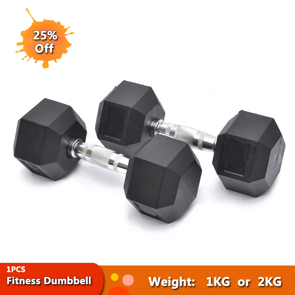 High Quality Fitness Workout Dumbbells Cast Iron Coated Comfortable Weights Exercise Hexagon Dumbbells Equipment Tools|Dumbbells| - AliExpress