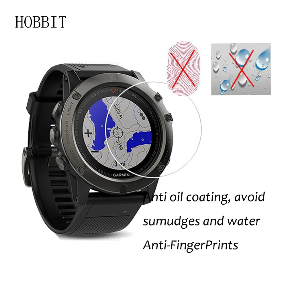 3 упаковки для Garmin Fenix 5X полный охват Мягкий ТПУ протектор экрана Анти-отпечатков пальцев покрытый полный экран Смарт-часы, пленка