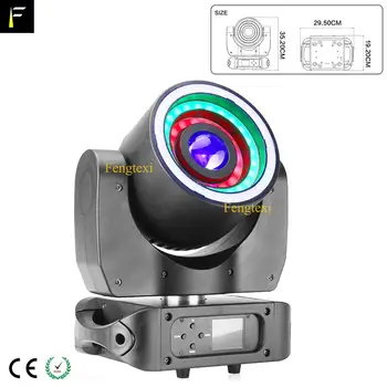 

Onion Color circle Effect Stage LED Moving Head Light with 40w RGBW 4in1 Centrer LED+76x0.2w SMD RGB for Celebration Party Bar