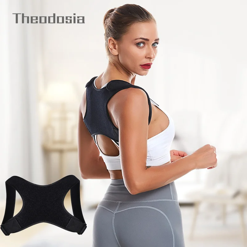 

Brace Support Belt Adjustable Back Posture Corrector Clavicle Spine Back Shoulder Lumbar Posture Correction For Adult Unisex