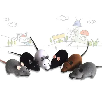 

Pet Cat Dog Remote Control Toy Fake Mice Mouse Prank Rat Mock Wireless RC Gifts