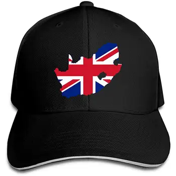

Classic Unisex United Kingdom Flag Map of South Africa Trucker Cap Baseball Cap